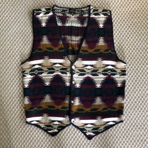 Men’s XL Southwest Style Knitted Vest